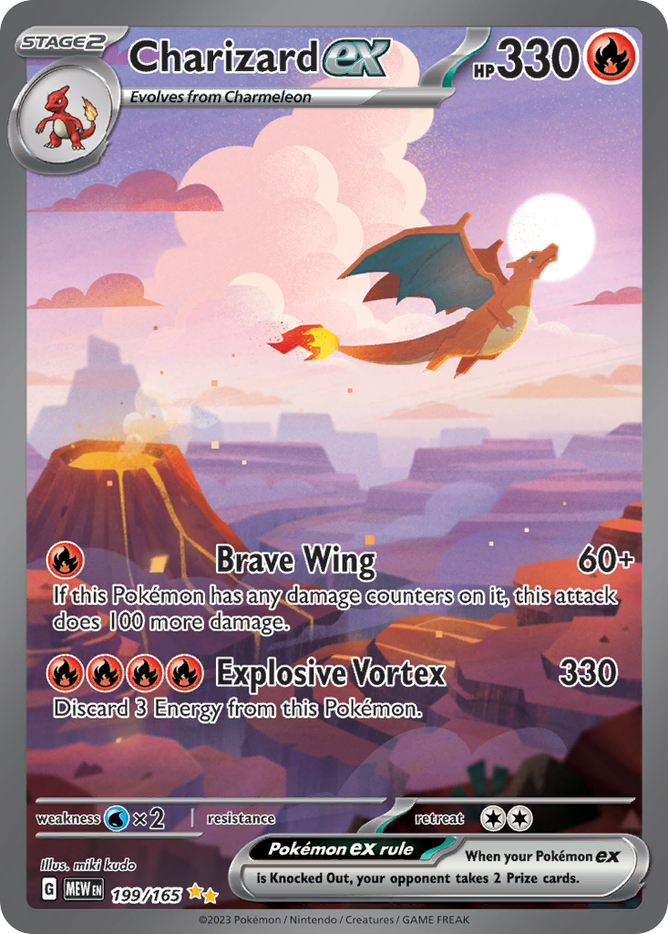 Charizard ex · Special Illustration Rare 199/165